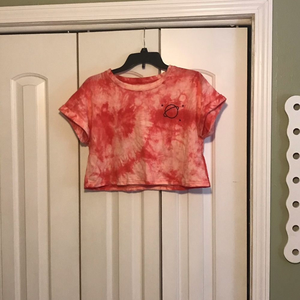 Cropped Galaxy Tee